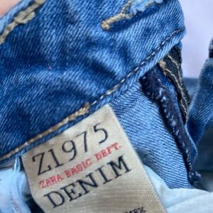 Zara ripped jeans
